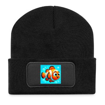 Clownfish - Recycled Patch Beanie - black - Front