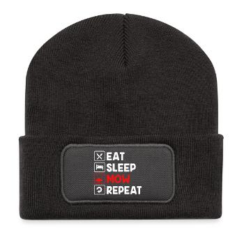 landscaper - Recycled Patch Beanie - dark grey - Front
