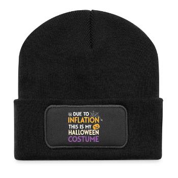 Costume Halloween Inflation - Recycled Patch Beanie - black - Front