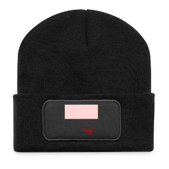 Sweden Hello - Recycled Patch Beanie - black - Front