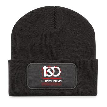 Communism, celebrating 100 million deaths - Recycled Patch Beanie - dark grey - Front