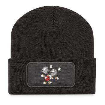 Dabbing Boulekugeln für Bouler boulen Boulesport - Beanie recyclé à patch - charbon - Devant