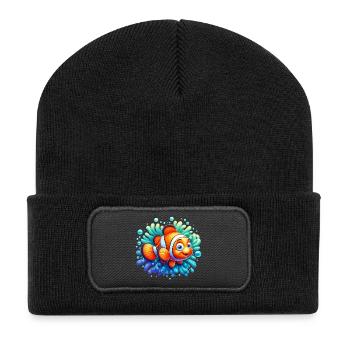 Clownfish - Recycled Patch Beanie - black - Front