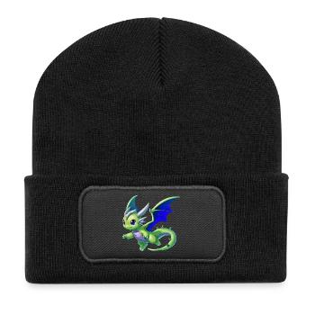 Dragon - Recycled Patch Beanie - black - Front