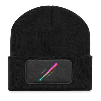 Baseball bat Steamwave - Recycled Patch Beanie - black - Front