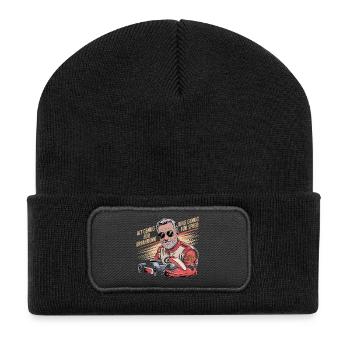 Go Kart Experience Retirees Speed Karting Go-Karting - Recycled Patch Beanie - black - Front