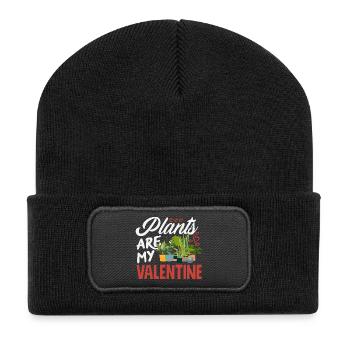 Garden & Plant Lovers Gifts - Recycled Patch Beanie - black - Front