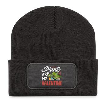 Garden & Plant Lovers Gifts - Recycled Patch Beanie - dark grey - Front