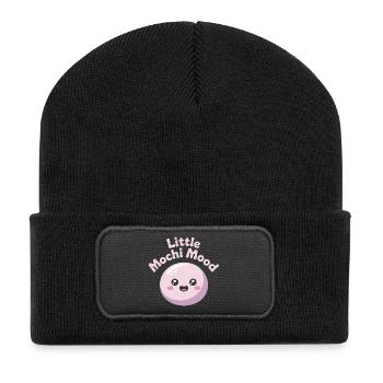 Little Mochi Mood - Recycled Patch Beanie - black - Front