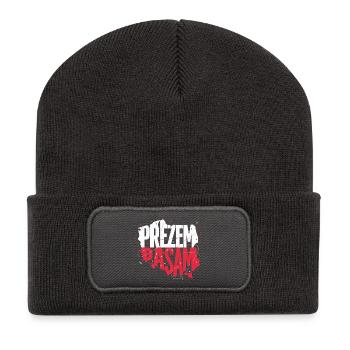 PREZEMPASM Prezem Strip Meme Poland Rosalia - Recycled Patch Beanie - dark grey - Front