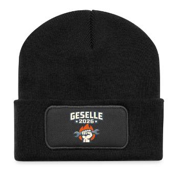 Journeyman 2026 Strength through tools - Recycled Patch Beanie - black - Front