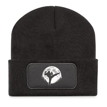 Bigfoot Kickboxing - Recycled Patch Beanie - dark grey - Front