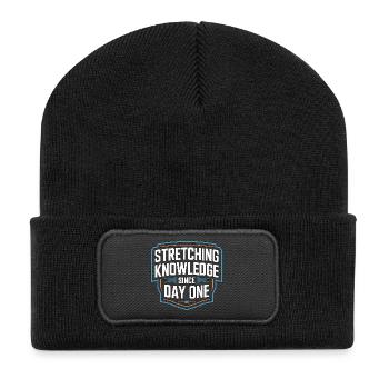 PT Educator Stretching Knowledge Movement Therapy - Recycled Patch Beanie - black - Front