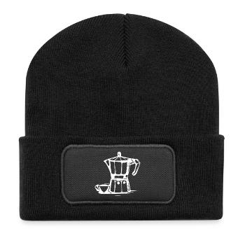 Bialetti - Recycled Patch Beanie - black - Front