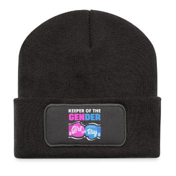 Gants de boxe Gardien du Genre - Beanie recyclé à patch - charbon - Devant
