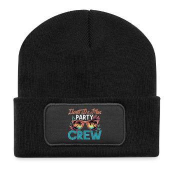 Lloret De Mar Crew - Recycelte Patch Beanie - Schwarz - Vorne