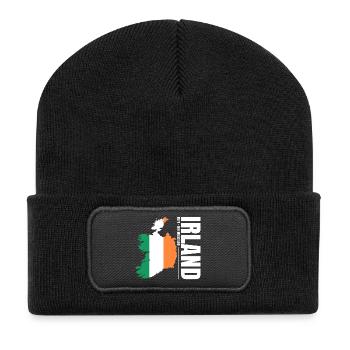 Ireland Emigrate - Recycled Patch Beanie - black - Front