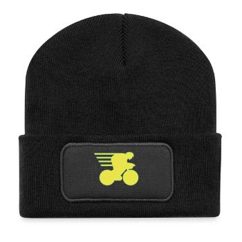 Diriger la chemise pour les fans du . - Beanie recyclé à patch - noir - Devant