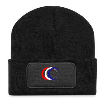 Kroatien - Recycelte Patch Beanie - Schwarz - Vorne