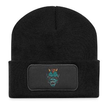 shirt, design, t-shirt - Recycled Patch Beanie - black - Front