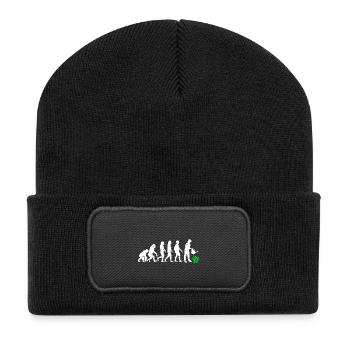 Gardener pot Evolution jardin arrosage de développement - Beanie recyclé à patch - noir - Devant