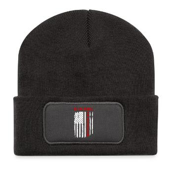 We The People Si Vis Pacem Para Bellum T-shirt - Recycled Patch Beanie - dark grey - Front