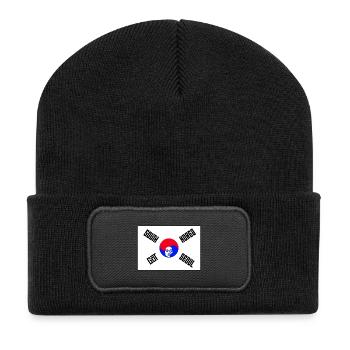 Corée du Sud Got Seoul - Beanie recyclé à patch - noir - Devant