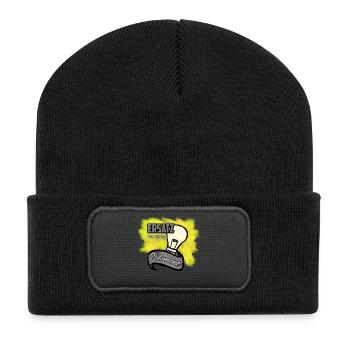 I'm running out of light... Idea, Knowledge - Recycled Patch Beanie - black - Front