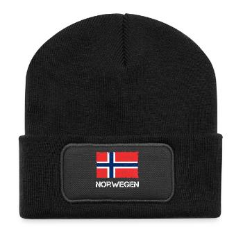 Norway - Recycled Patch Beanie - black - Front