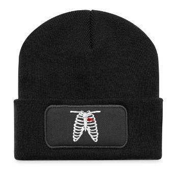 motocross - Recycled Patch Beanie - black - Front