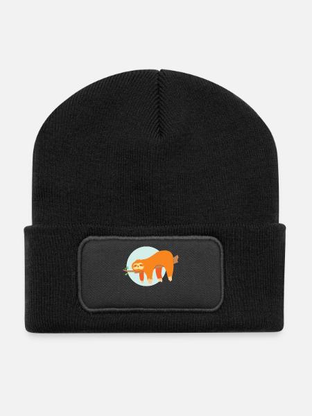 Lazy Day - Recycled Patch Beanie - black
