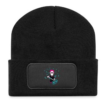 millionnaire - Beanie recyclé à patch - noir - Devant