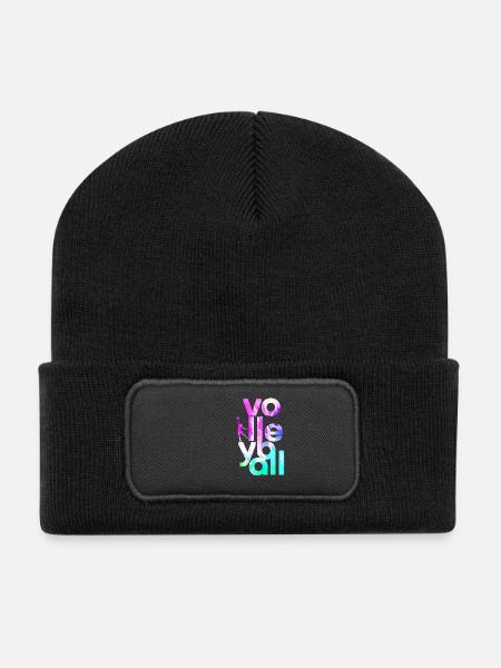 volley-ball - Beanie recyclé à patch - noir