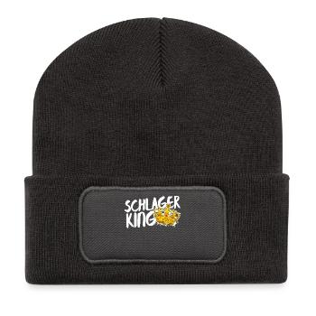 Schlager King Schlager King Folk Music Statement - Recycled Patch Beanie - dark grey - Front