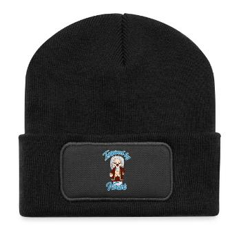 Vivaldi - Beanie recyclé à patch - noir - Devant
