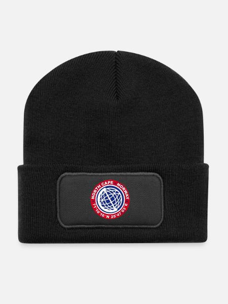 NORTH CAPE NORWAY - Recycled Patch Beanie - black