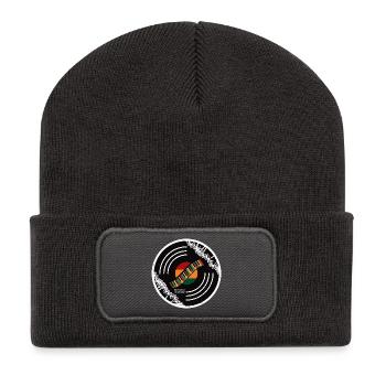 Sound Circle Rainbow Keyboard - Recycled Patch Beanie - dark grey - Front