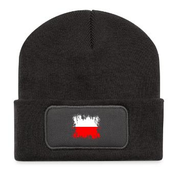 Poland - poland - Recycled Patch Beanie - dark grey - Front