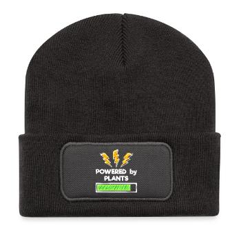 1990 1992 - Beanie recyclé à patch - charbon - Devant