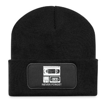Cassette Creative Design - Recycled Patch Beanie - black - Front