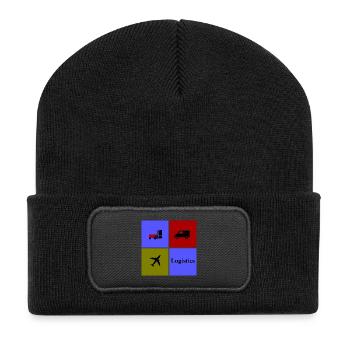 Logistics and Transport Team - Recycled Patch Beanie - black - Front