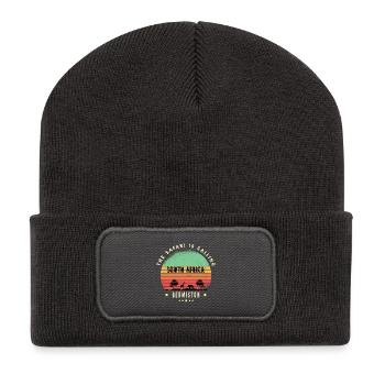 Germiston South Africa Safari Design - Recycled Patch Beanie - dark grey - Front