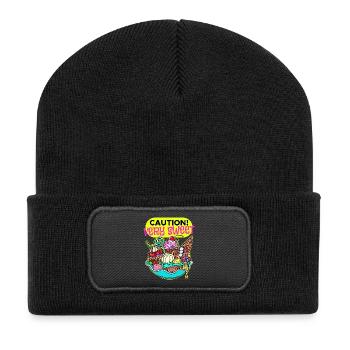 Chocolate Sweets Dessert Candy Statement - Recycled Patch Beanie - black - Front
