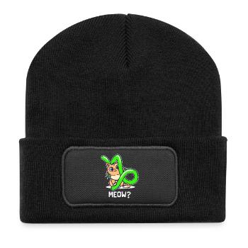 Astronomy Statement Capricorn Esoteric Superstition - Recycled Patch Beanie - black - Front