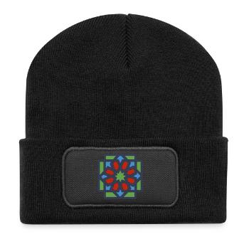 Andalusia 4 - Recycled Patch Beanie - black - Front
