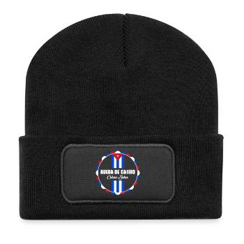Rueda de Casino - Cuban Salsa - Recycled Patch Beanie - black - Front