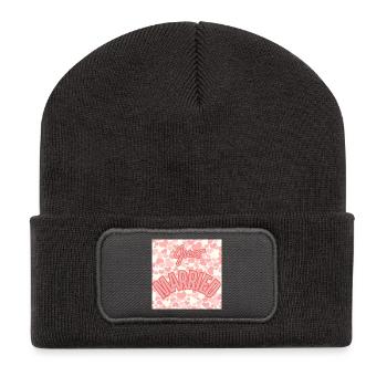 GERADE VERHEIRATET, LANG LEBE DIE MARIES, EVJF, VALENTINSTAG - Recycelte Patch Beanie - Dunkelgrau - Vorne