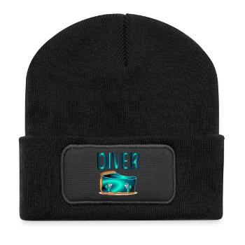 Scuba Diving - SHARKS CAKE - Recycled Patch Beanie - black - Front