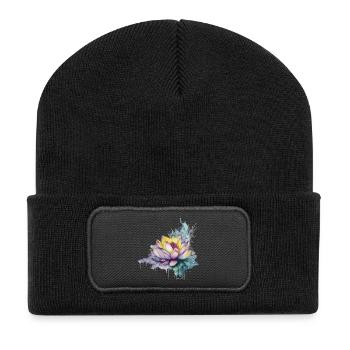 Lotus - Recycled Patch Beanie - black - Front