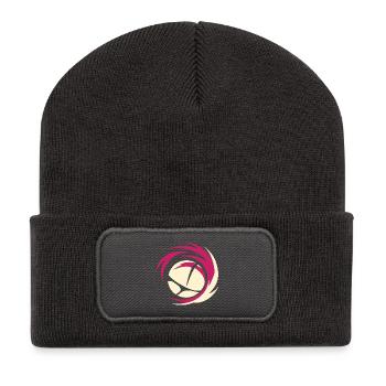 Volleyball - Recycelte Patch Beanie - Dunkelgrau - Vorne